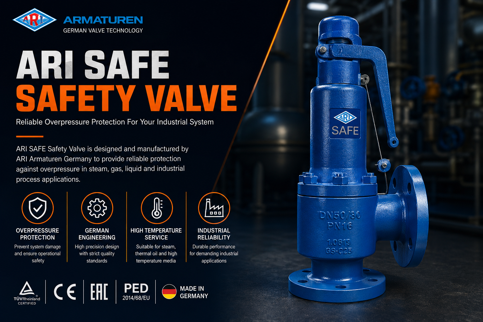 ARI Armaturen Valve