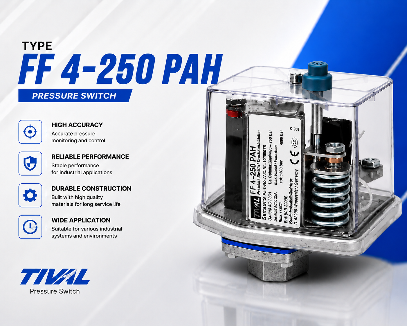 Tival Pressure Switch